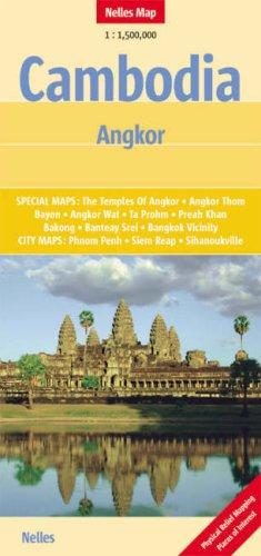 Nelles Map Cambodia - Angkor (Landkarte) 1 : 1 500 000.