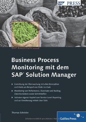 Business Process Monitoring mit dem SAP Solution Manager (SAP PRESS)