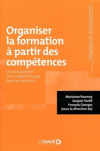 Organiser la formation à partir des compétences : un pari gagnant pour l'apprentissage dans le supérieur