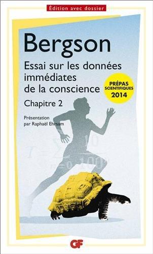 Essai sur les données immédiates de la conscience : chapitre 2