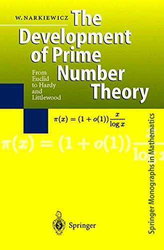 The Development of Prime Number Theory: From Euclid to Hardy and Littlewood (Springer Monographs in Mathematics)