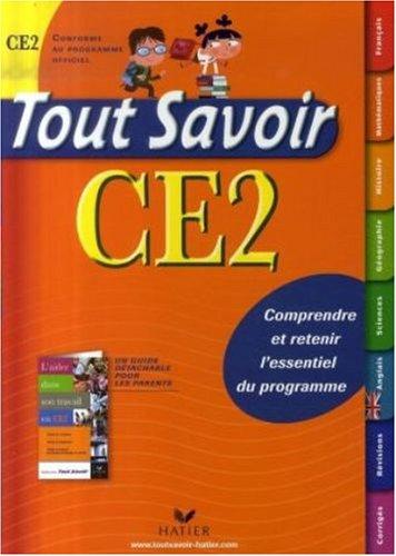 Tout savoir CE2