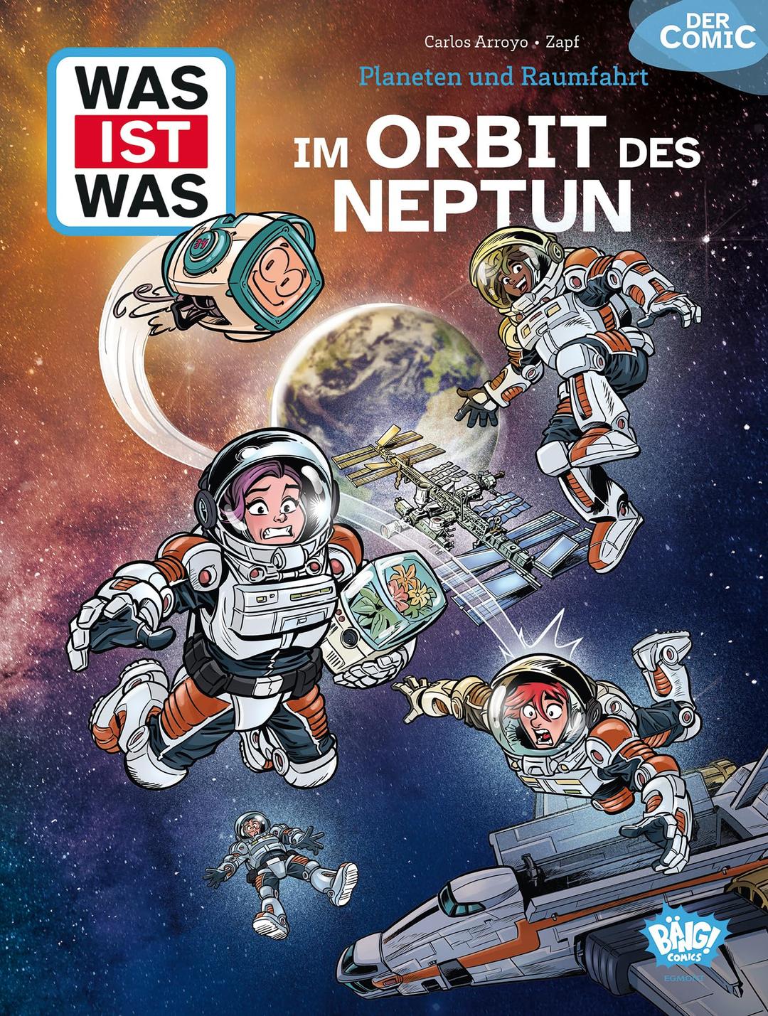 WAS IST WAS Comic - Planeten und Raumfahrt: Im Orbit des Neptun