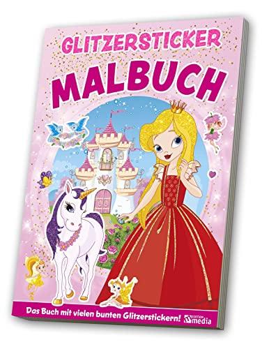 Glitzersticker XXL-Malbuch Kunterbunte Welt im Frühling