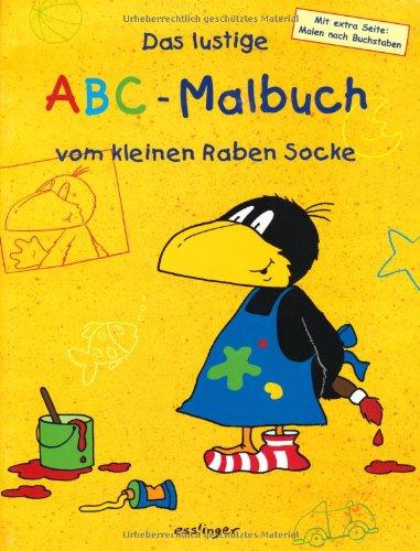 Das lustige ABC-Malbuch vom kleinen Raben Socke