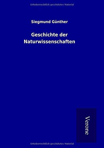 Geschichte der Naturwissenschaften