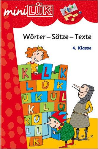 miniLÜK: Wörter, Sätze, Texte 4. Klasse