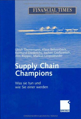 Supply Chain Champions: Was sie tun und wie Sie einer werden