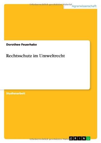 Rechtsschutz im Umweltrecht