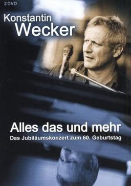 Konstantin Wecker - Alles das und mehr [2 DVDs]