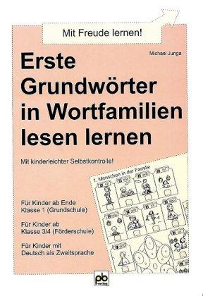 Erste Wörter in Wortfamilien lesen lernen