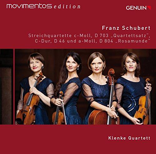 Schubert: Streichquartette C-Dur D 46/c-Moll F 703/a-moll D 804