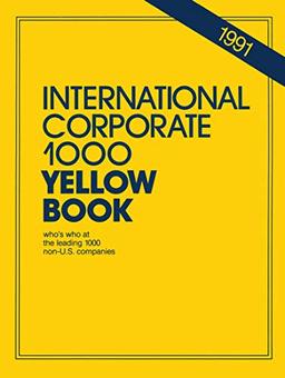 International Corporate 1000 Yellow Book: 1990