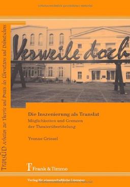 Die Inszenierung als Translat