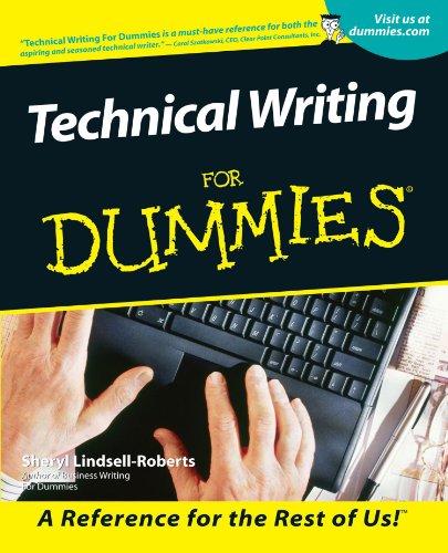 Technical Writing For Dummies