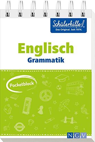 Pocketblock Englisch Grammatik: Gute Noten mit der Schülerhilfe