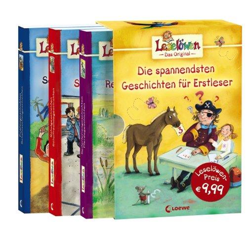 Leselöwen - Die spannendsten Geschichten für Erstleser: Piratengeschichten/Schatzsuchergeschichten, Pferdegeschichten/Reiterferiengeschichten, Schulgeschichten/Schulfreundegeschichten