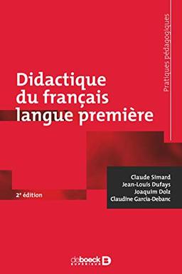 Didactique du français langue première