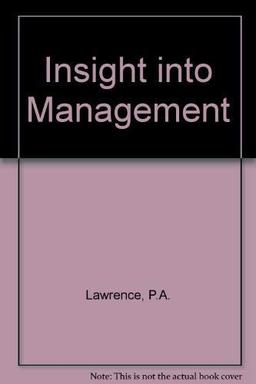 Insight into Management (Oxford Science Publications)