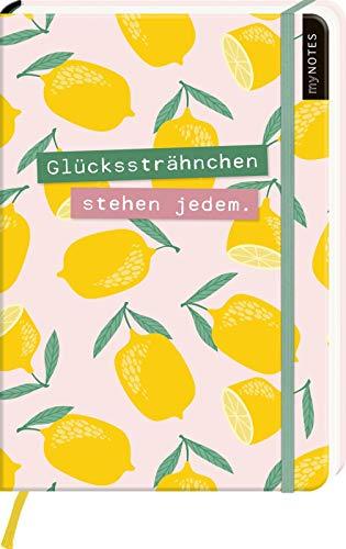 myNOTES Notizbuch A5: Glückssträhnchen stehen jedem - notebook medium, dotted - für Träume, Pläne und Ideen / ideal als Bullet Journal oder Tagebuch