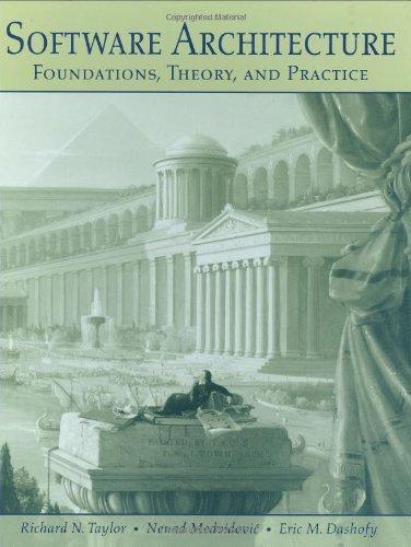 Software Architecture: Foundations, Theory, and Practice