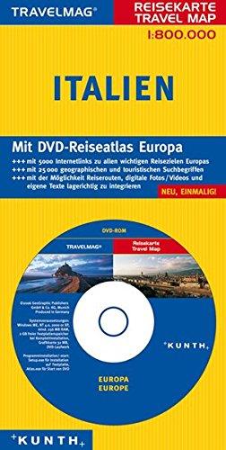 Reisekarte : Italien (+ DVD-Rom)