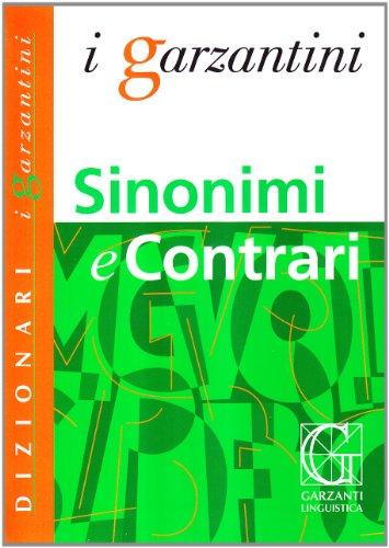 Sinonimi e contrari