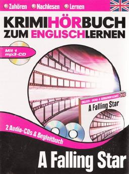 A Falling Star - Krimi Hörbuch zum Englisch lernen - 2 CD & 1 mp3 CD & Buch