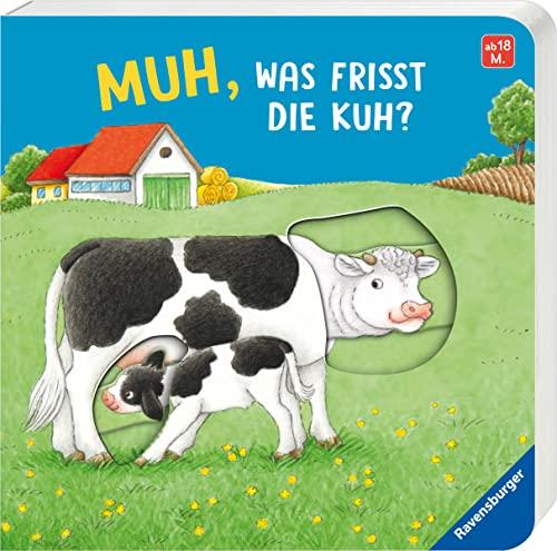 Muh, was frisst die Kuh?: Mein erstes Schiebebuch