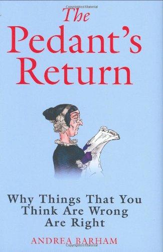 The Pedant's Return