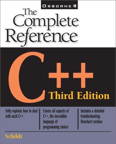 C++: The Complete Reference