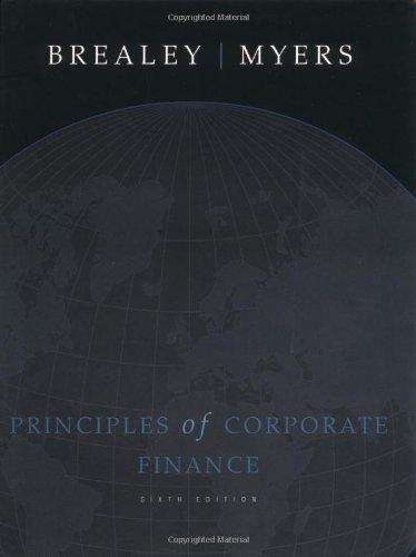 Principles of Corporate Finance