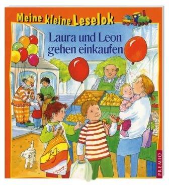 Laura und Leon gehen einkaufen