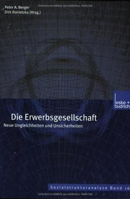 Die Erwerbsgesellschaft: Neue Ungleichheiten und Unsicherheiten (Sozialstrukturanalyse)