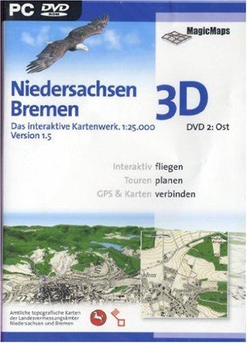 Niedersachsen/Bremen 3D 1.5: DVD 2, Ost (DVD-ROM