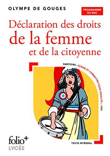 Déclaration des droits de la femme et de la citoyenne : programme du bac