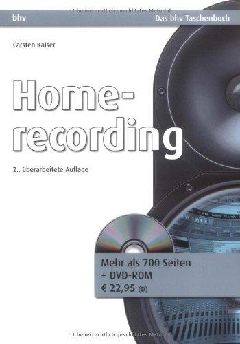 Homerecording (bhv Taschenbuch)