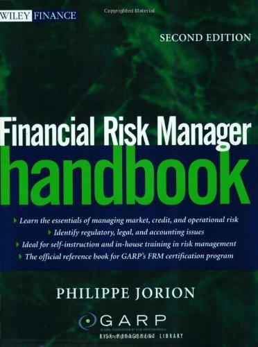 Financial Risk Manager Handbook (Wiley Finance)