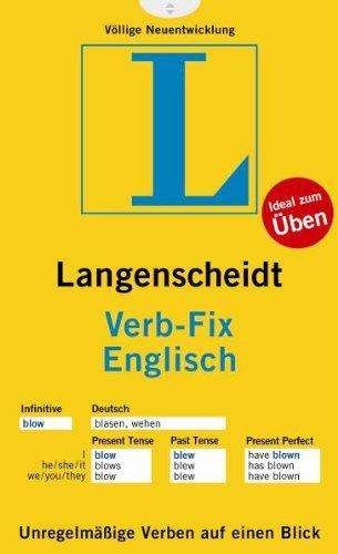 Langenscheidt Verb-Fix Englisch - Verb-Fix