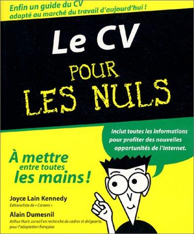 Le CV pour les nuls