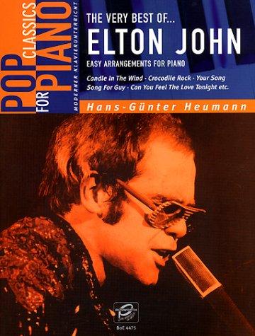 Pop Classics For Piano: The Very Best Of Elton John. Easy Arrangements for Piano