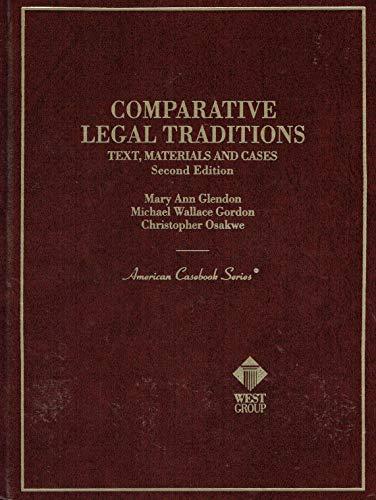 Comparative Legal Traditions