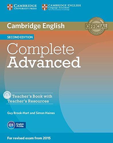 Brook-Hart, G: Complete Advanced Teacher's Book with Teacher