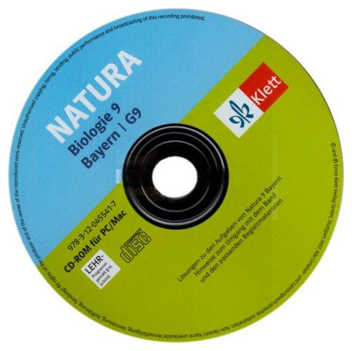 Natura - Biologie für Gymnasien Ausgabe für Bayern / G8 / Lösungen auf CD-ROM 9. Schuljahr