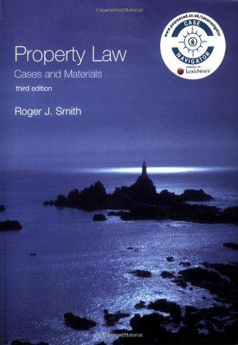 Property Law: Cases and Materials (Longman Law Series)