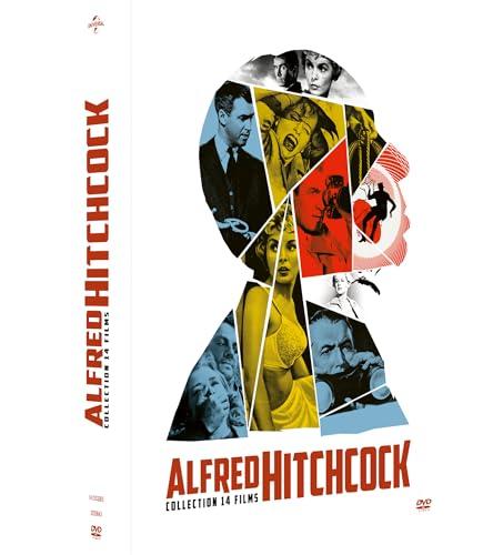 COFFRET ALFRED HITCHCOCK - LA COLLECTION 14 FILMS - 14 DVD