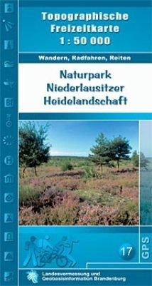 Topographische Karten Brandenburg, Naturpark Niederlausitzer Heideland