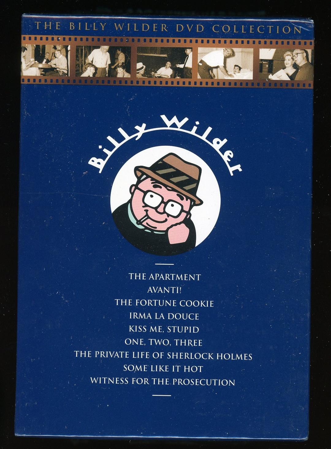 The Billy Wilder DVD Collection (The Apartment / Avanti! / The Fortune Cookie / Irma la Douce / Kiss Me Stupid / One Two Three / The Private Life of Sherlock Holmes / Some Like It Hot / Witness for the Prosecution) - 9 DVD [Import USA Zone 1]