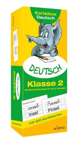 Karteibox Deutsch Klasse 2