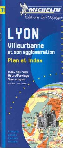 Michelin Lyon 1 : 10 000. ( Stadtplan) (Michelin City Plans)